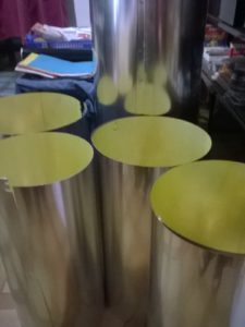 tubes solaires en atelier pour nos conduits de lumière