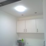 conduit de lumière installé dans une cuisine